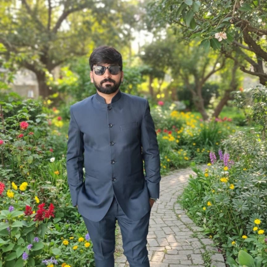 Teacher Ashish Jain at New Trimurti School Jamdoli Jaipur