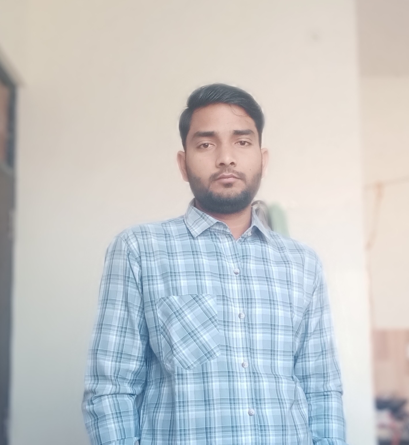 Teacher Bhanu Mudgal at New Trimurti School Jamdoli Jaipur