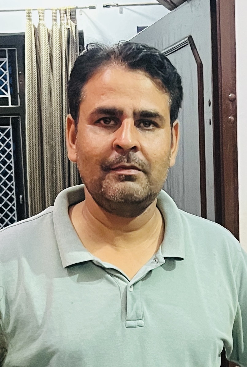 Teacher Kunwar Singh at New Trimurti School Jamdoli Jaipur