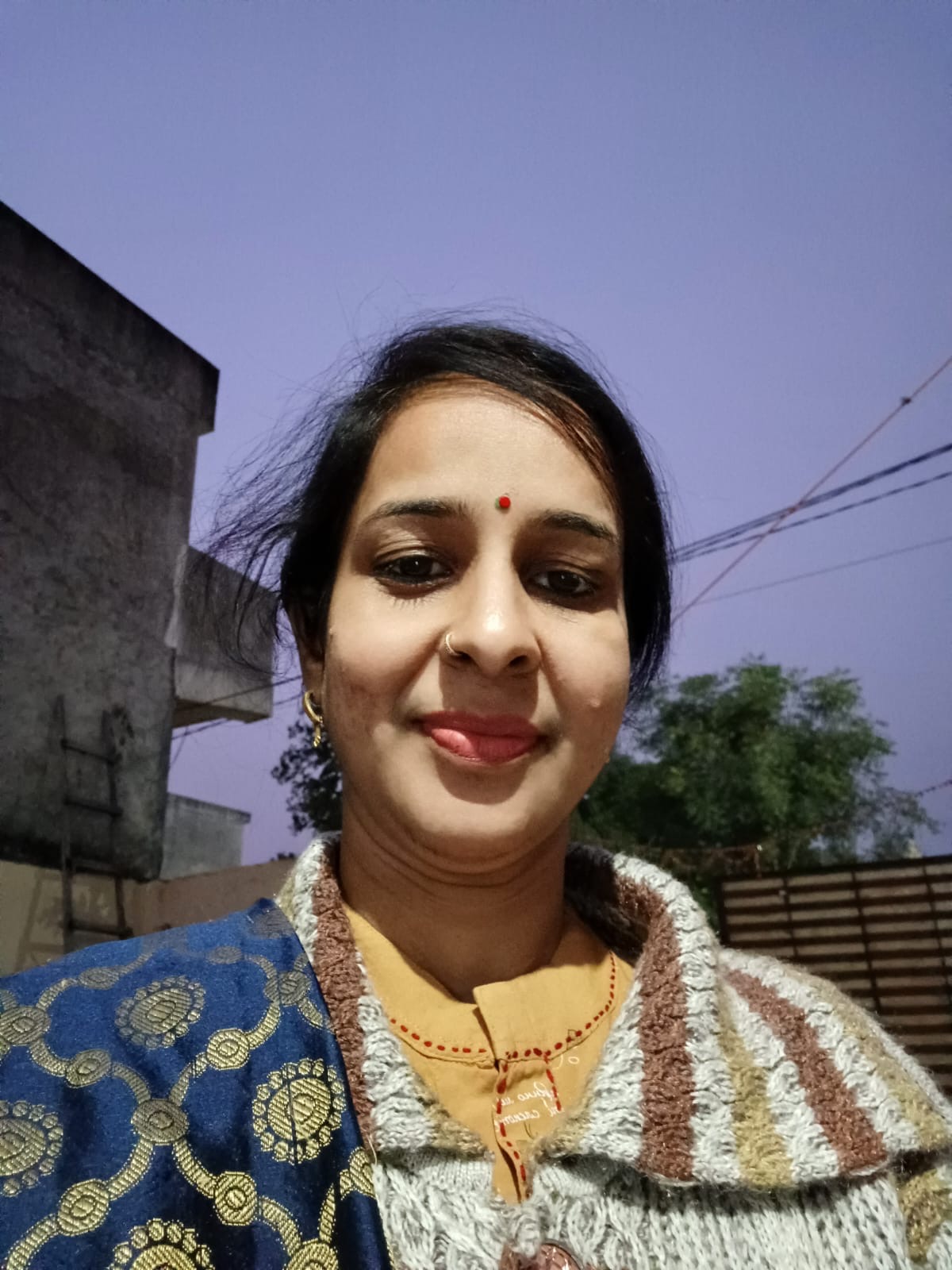 Teacher Meenakshi sharma at New Trimurti School Jamdoli Jaipur