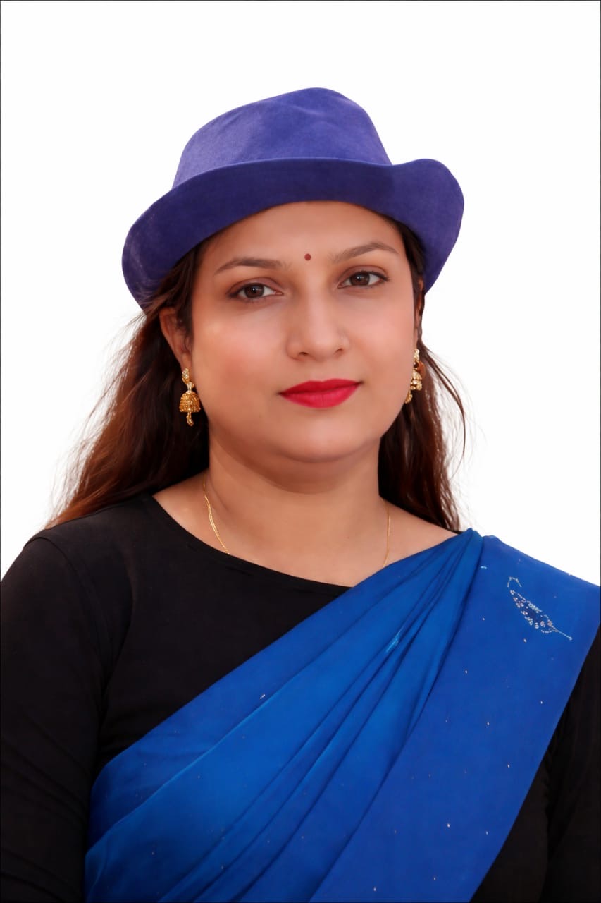 Teacher Priyanka Panwar at New Trimurti School Jamdoli Jaipur