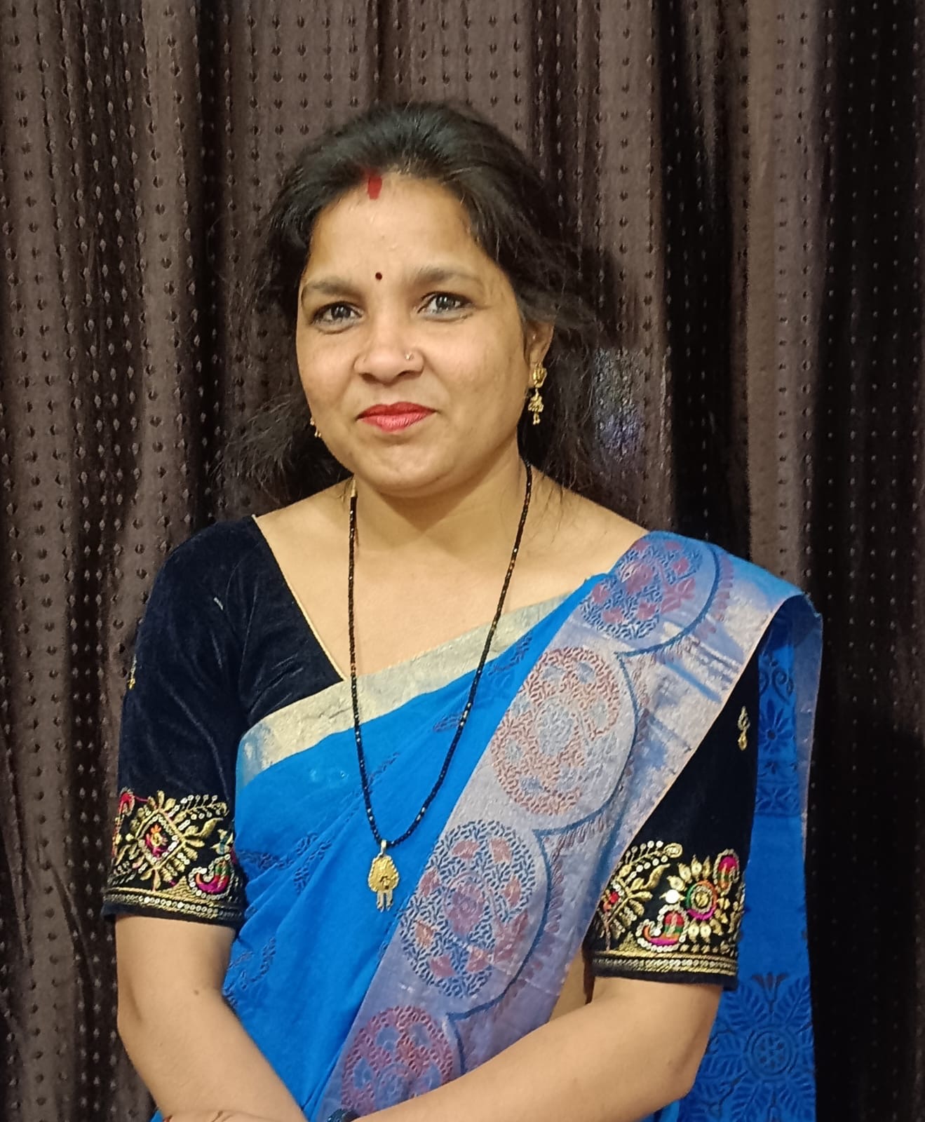 Teacher Vandana lakhera at New Trimurti School Jamdoli Jaipur